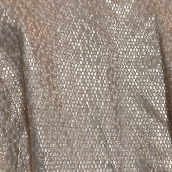 Gold pleated dress - Picture 2 of 4